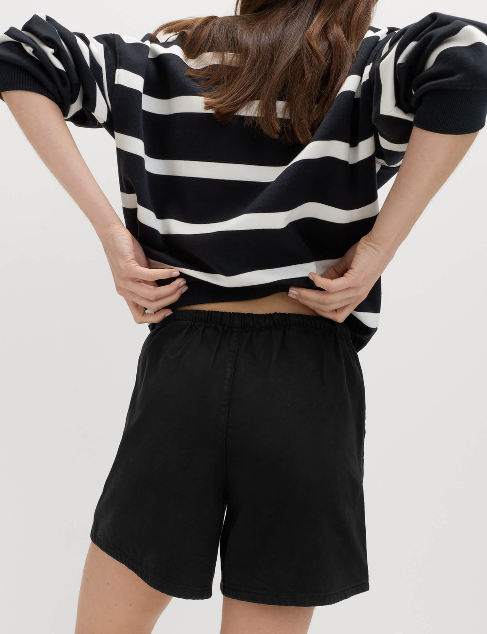 Хлопковые джинсовые шорты T57005735 - Marks & Spencer