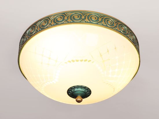 Потолочная люстра Reccagni Angelo PL.7202/2 GREEN