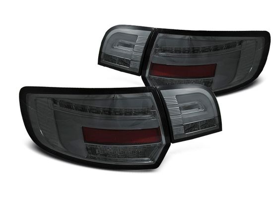 Фонари задние LED BAR SMOKE SEQ для AUDI A3 8P 5D 08-12