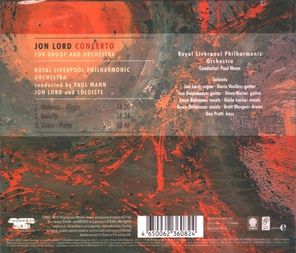 Jon Lord, Royal Liverpool Philharmonic Orchestra, Paul Mann / Concerto For Group And Orchestra (RU)(CD)