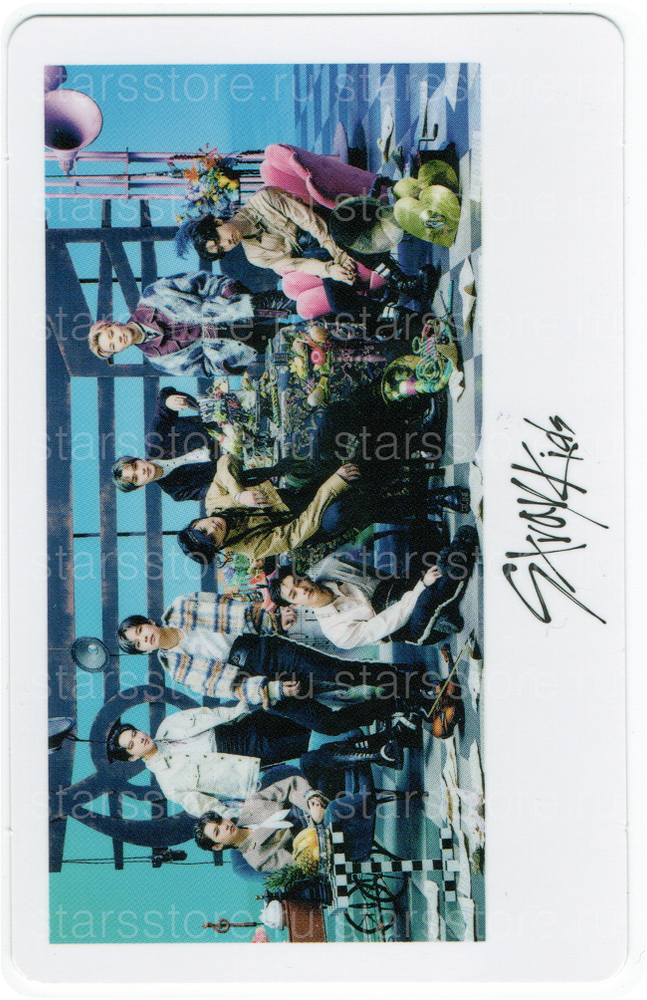 Фотокарта общая Stray Kids "THE SOUND" (B ver) Фотокарта общая Stray Kids "THE SOUND" (B ver)