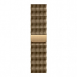 Apple Watch S12 46 mm Radiant Gold Titanium Case | Radiant Gold Milanese Loop, S/M