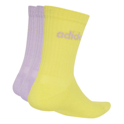 Теннисные носки Adidas Linear Crew Cushioned 3P — power plum/purple lemonade/power plum