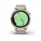 Garmin epix Pro (Gen 2) Sapphire Edition 42 мм, золотистый корпус с нейлоновым ремешком сливочного цвета