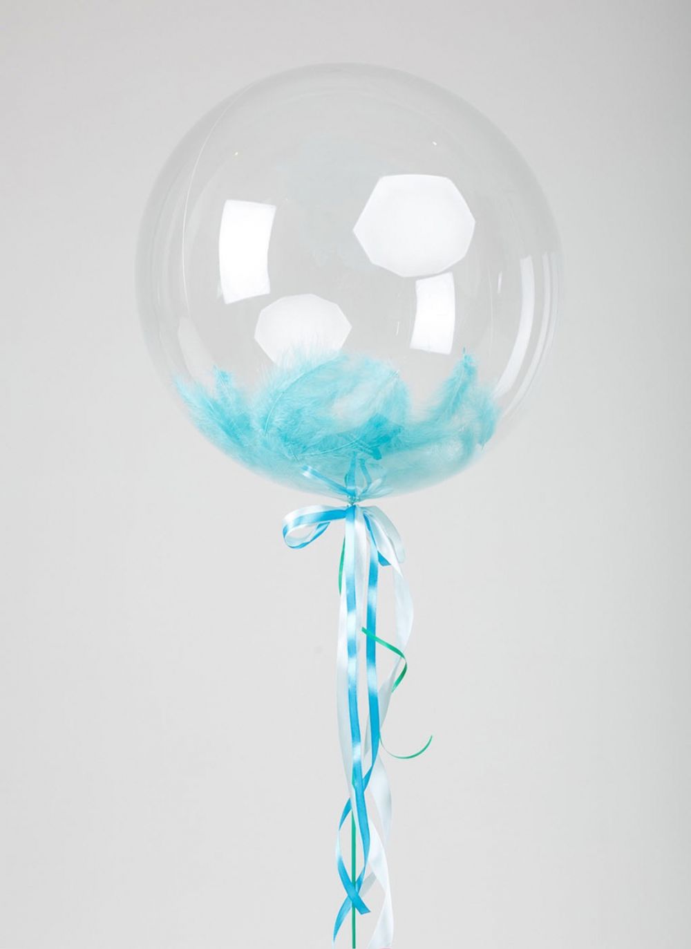 Bubble c перышками (цвет в заказе) (БГ-70) 