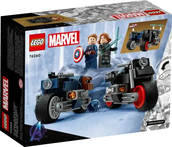 LEGO 76260 Black Widow &amp; Captain America Motorcycles