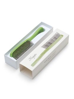 Расческа Majestic Scalp Brush лайм