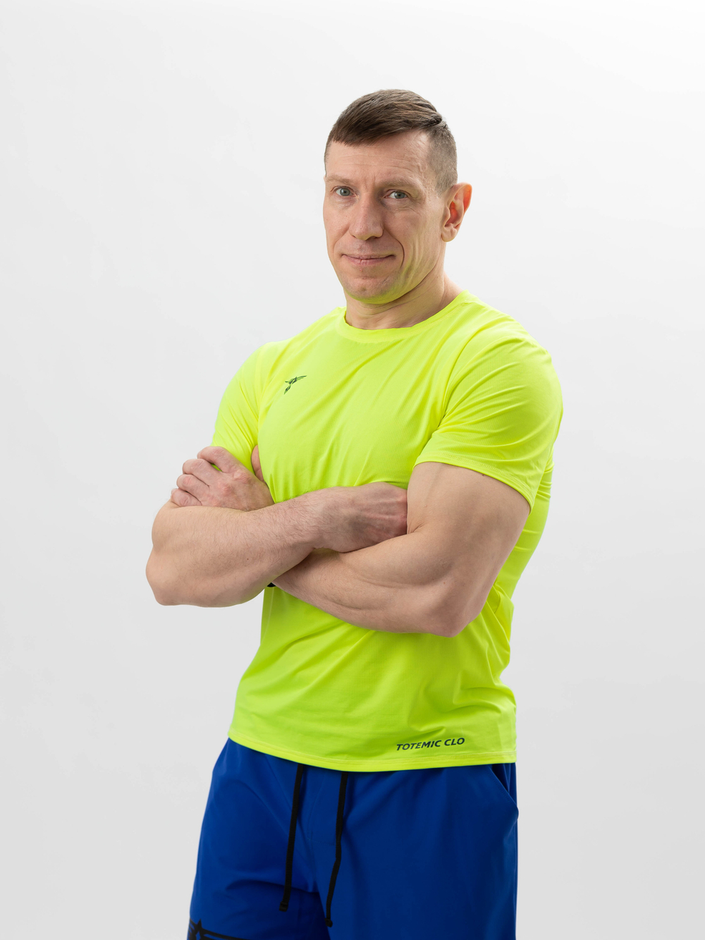 Футболка спортивная TOTEMIC CLO желтый неон