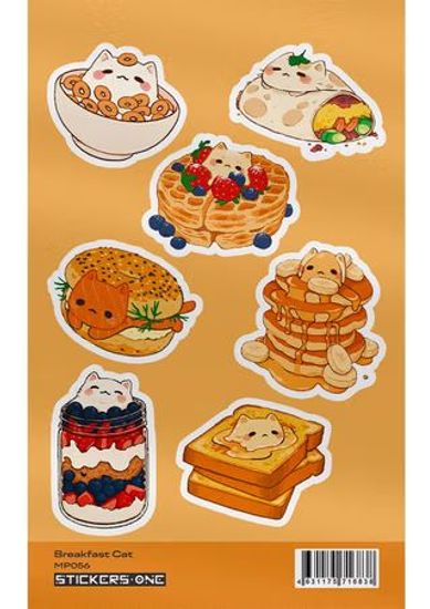 Стикерпак Breakfast Cat