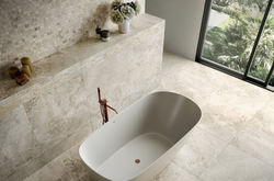 Fascia Sabbiato Bianco 10x40