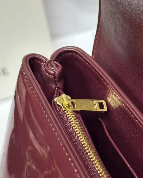 Сумка Celine TEEN NINO бордовая