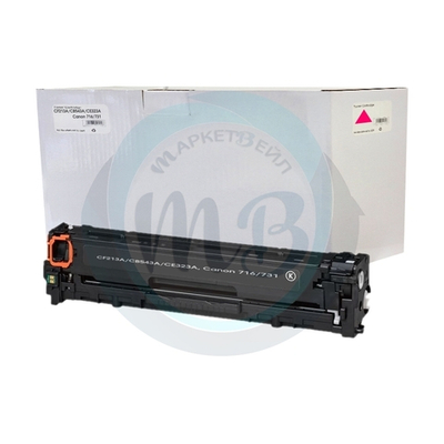 Картридж WBox, аналог HP CF213A/CB543A/CE323A, Canon 716/731 (1.8K) Пурпурный