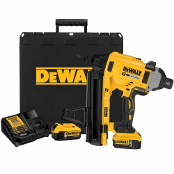 Аккумуляторный нейлер по бетону DEWALT DCN890P2-QW, 18 В, гвозди 13–57 мм, 2 АКБ 5 А·ч, ЗУ, кейс