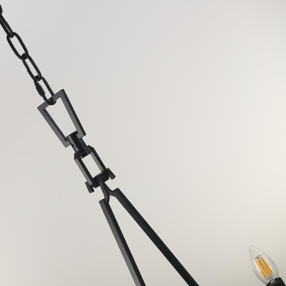 Citilux Маркиз CL471265 Люстра замковая подвесная Чёрная