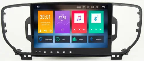 Магнитола для KIA Sportage 2016-2018 - Kuberg KD-9206-P6 на Android 10