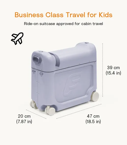Чемодан-трансформер JetKids by Stokke BedBox V4 Arctic Blue