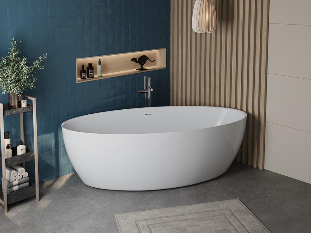 Акриловая ванна BelBagno 186x88 BB707-1860-880 без гидромассажа
