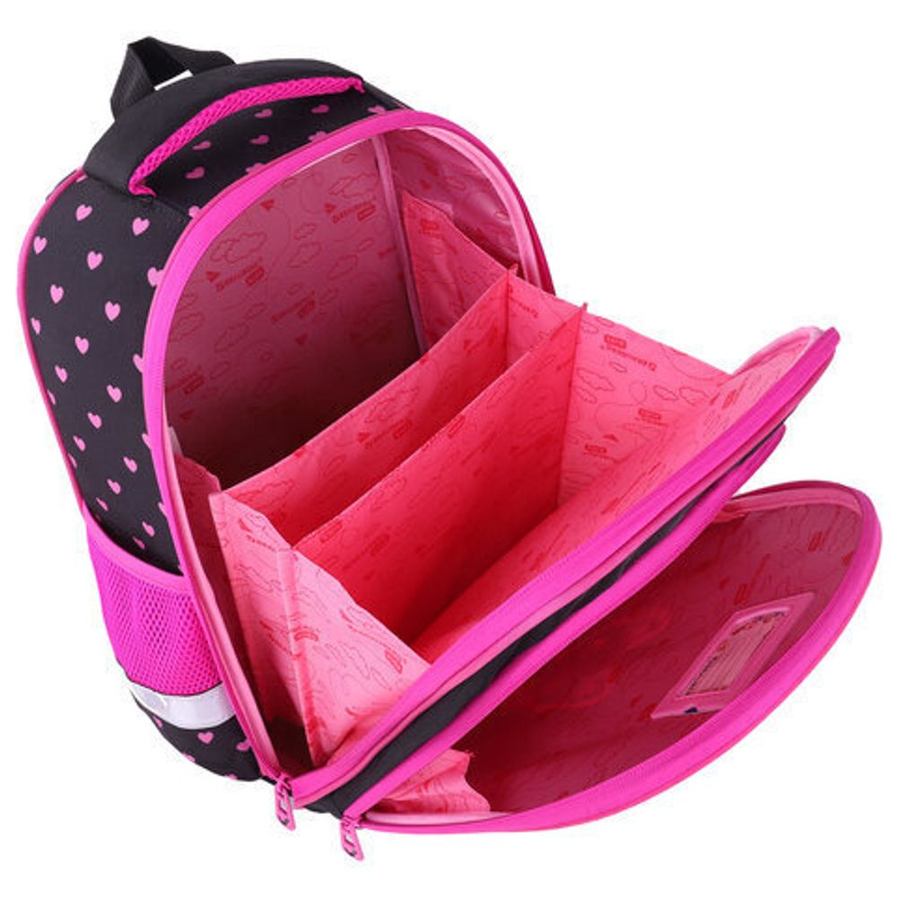 Ранец BRAUBERG KIDS STANDARD, 2 отделения, "Amazed cat", 36х28х14 см, 271386