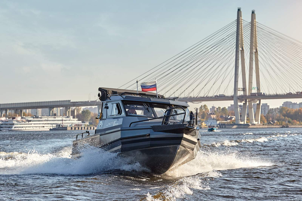Алюминиевая лодка BERKUT Active Hard Top