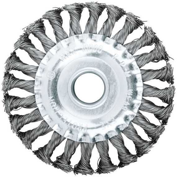 Корщетка-колесо, 125 мм для УШМ FIT IT 39103