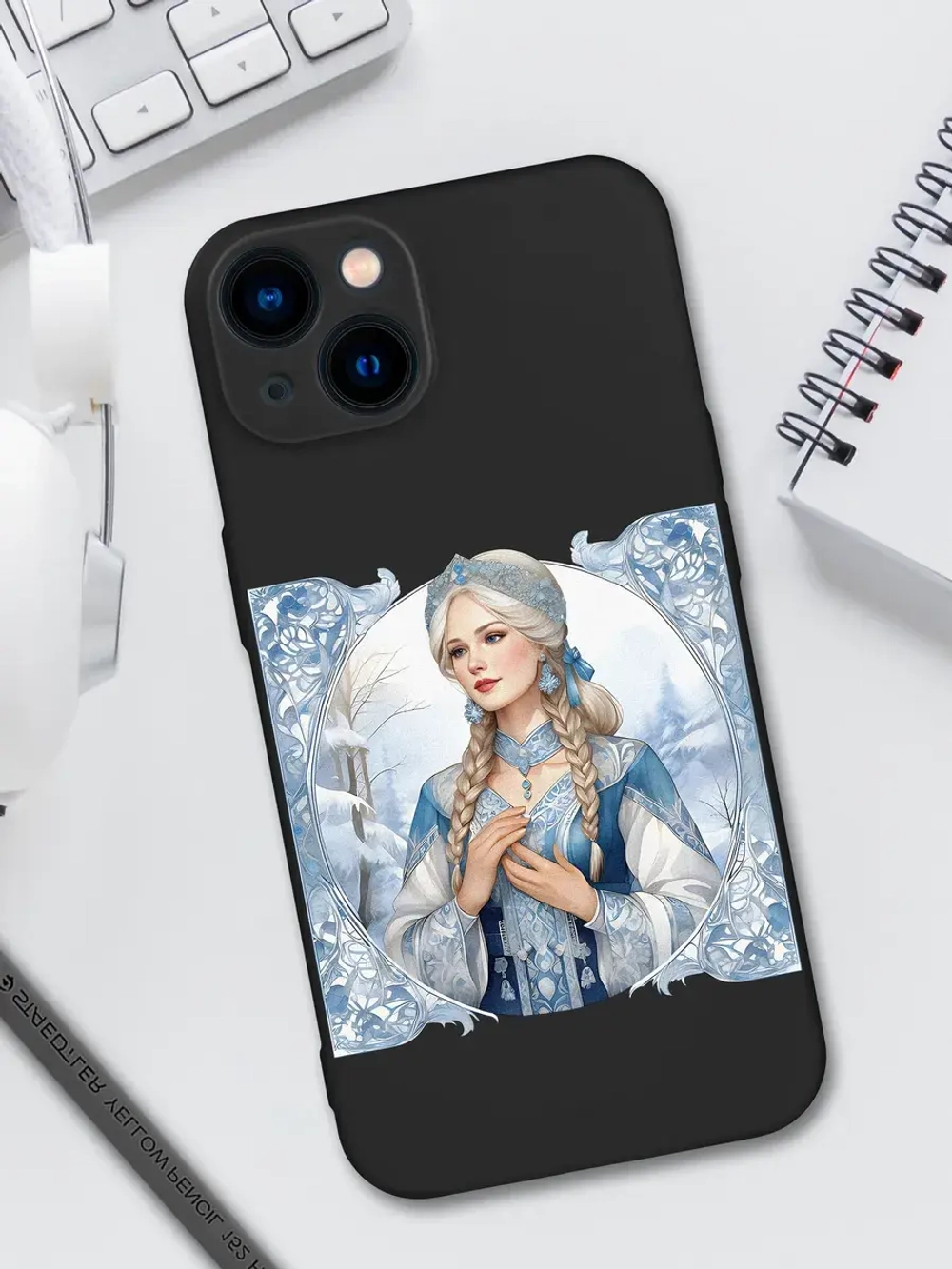 Чехол на iPhone 13 новогодний