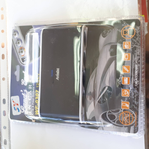 Разветвитель прикуривателя автомобиля WF-0307 12/24v на 4 устр.с тумблер + USB 5V/1000МА/Ч