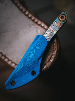Нож NC Custom KOI (Ну погоди LE, BSW, Blue)