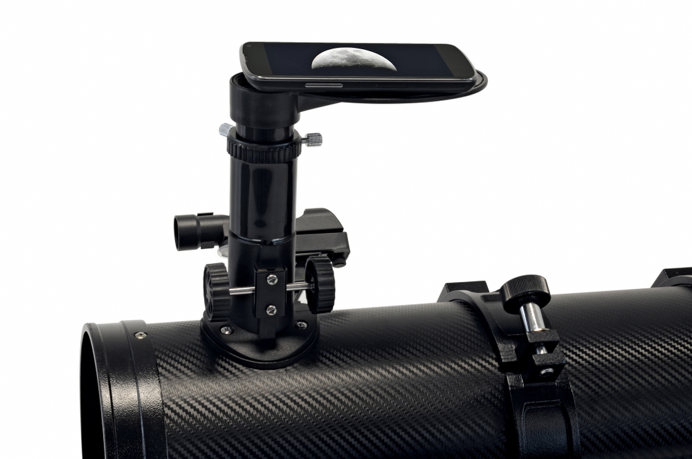 Телескоп Bresser Pluto II EQ 114/500 EQ с адаптером для смартфона