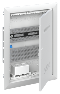 Бокс ABB UK620MVB мультимедийный (без розетки) внутренний с металлической дверцей