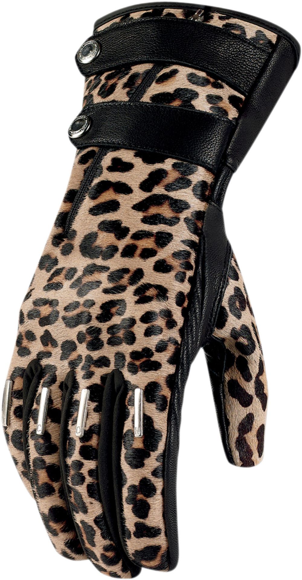 Мотоперчатки - ICON 1000 CATWALK LEOPARD (женские)