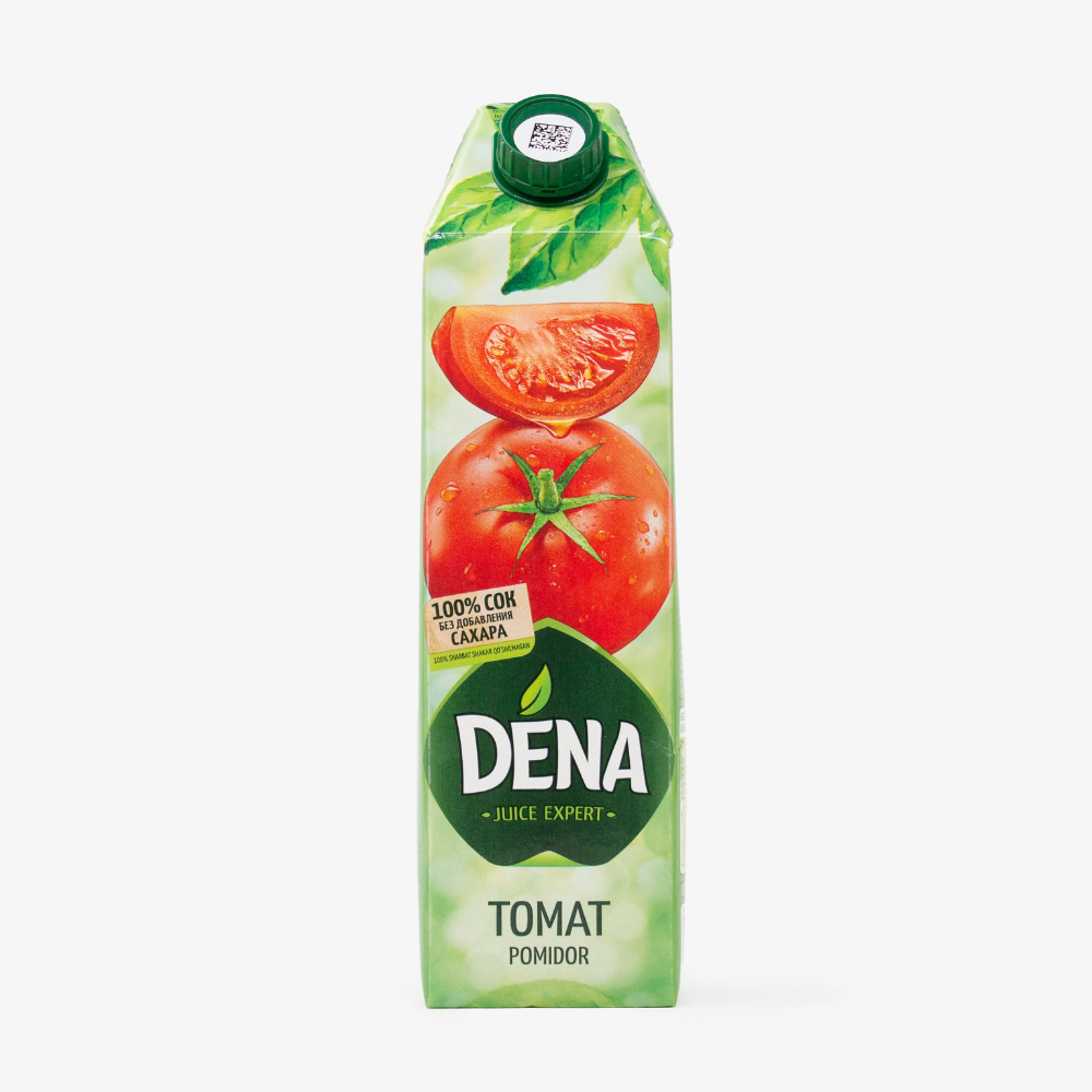 Сок натуральный Dena томат 1 л