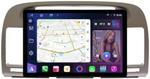 Магнитола для Toyota Camry 30 2001-2006 (рамка оливковая) - FarCar BX877 монитор 13" 2K QLED на Android 13, TS10, 6+128, CarPlay, 4G SIM-слот
