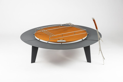 Чаша для костра Up!Flame STEEL CUP 1000 UNIQ grey