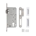 Замок врезной DD.INOX/C-55.72/R с ролик. защелкой (лиц.планка 24 мм)