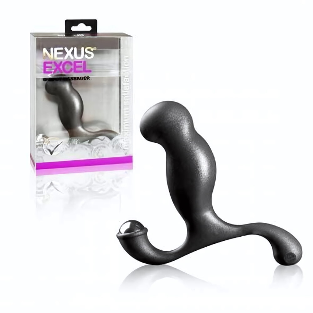 Черный стимулятор простаты Nexus Exel (Цвет: черный)