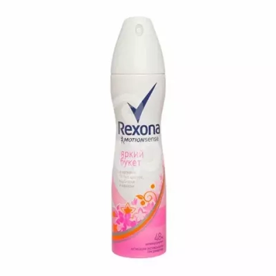 REXONA Дезодорант жен.спрей ЯРКИЙ БУКЕТ 150мл *6