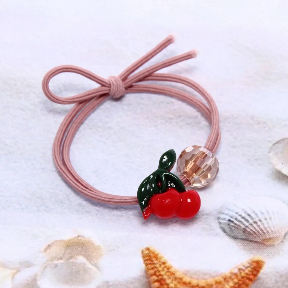 Резинка для волос 1шт «Bambi fruit», микс фруктов