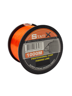 Леска монофильная для жерлиц,поставушек StatiX 1000 м оранжевая 0.40 мм
