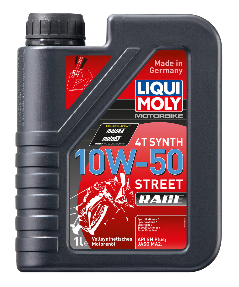 Масло для мотоциклов 4Т Liqui Moly Motorbike 10W-50 синтетика (1л)
