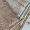 Вышивка на сетке бежевая (левая) 21 см