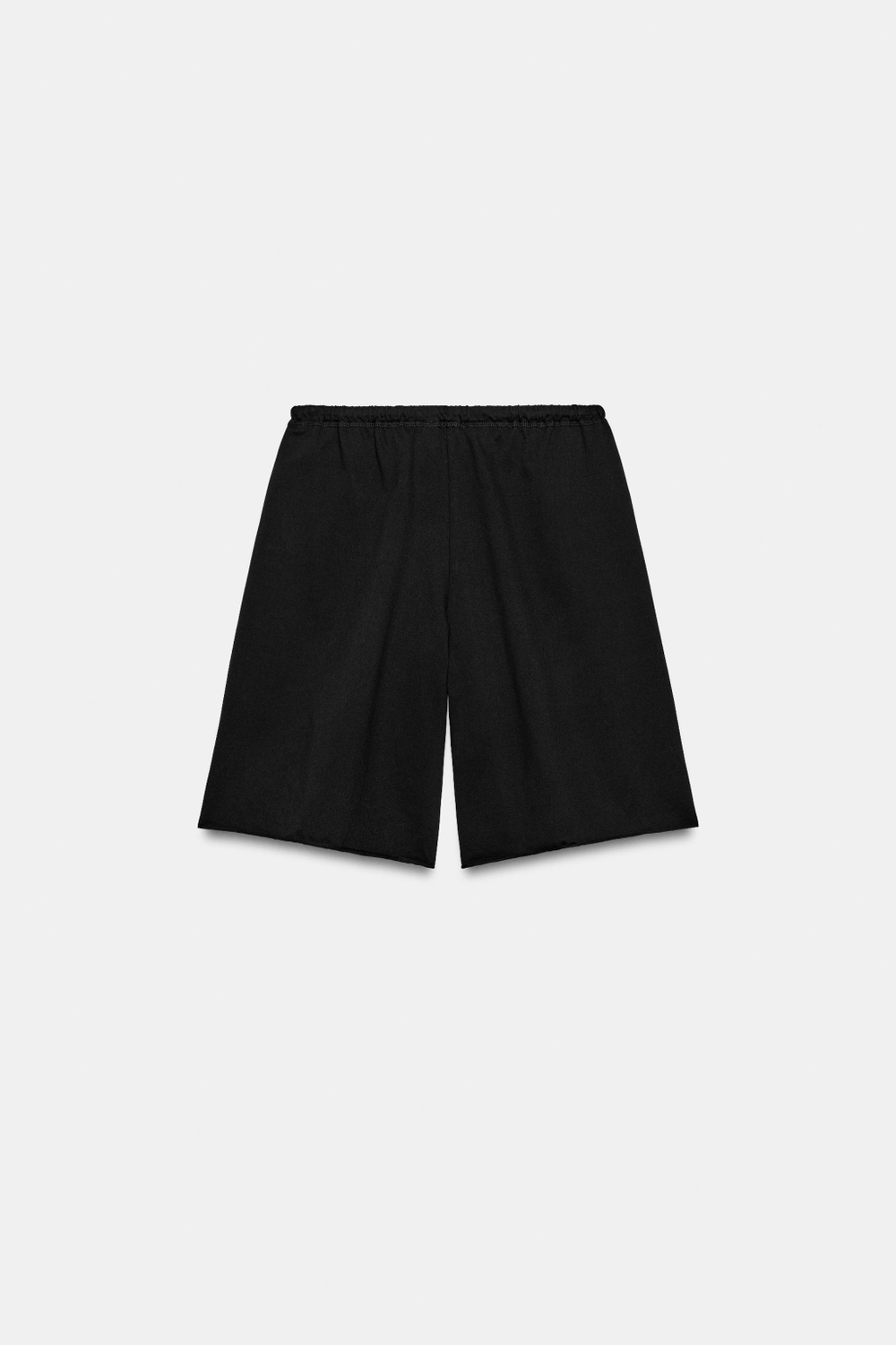 ХЛОПКОВЫЕ ШОРТЫ НА ШНУРКЕ — ZARA