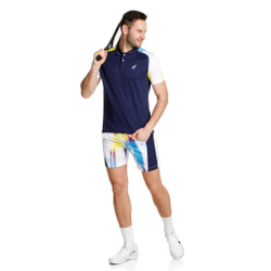 Мужские теннисные шорты Australian Ace Blaze Shorts Men - White