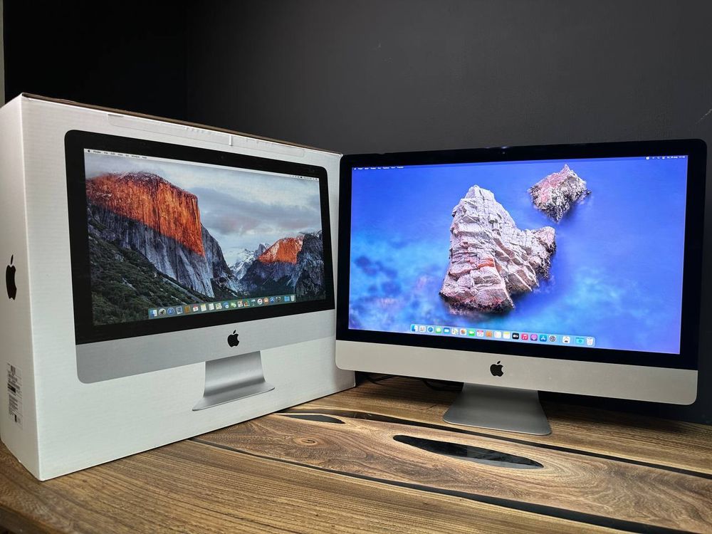 27" Моноблок Apple iMac 27 2015 (5120x2880, Intel Core i5-6500, RAM 8ГБ,HDD 1TB, AMD Radeon R9 M380, MacOS)