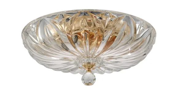 Потолочная люстра Denis DENIS D400 GOLD Crystal Lux
