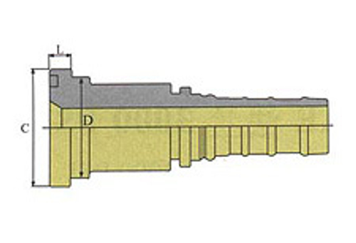 Фитинг DN 32 SFS 1.1/2 63.5 Interlock