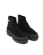 Кожаные ботильоны foxing lace up boot Tommy Jeans - черный(EN0EN01915)