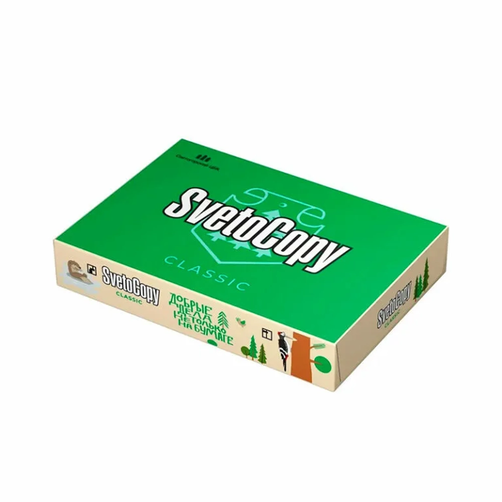 Бумага для принтера А4 SvetoCopy Classic 80 г/м², марка С, 500 листов