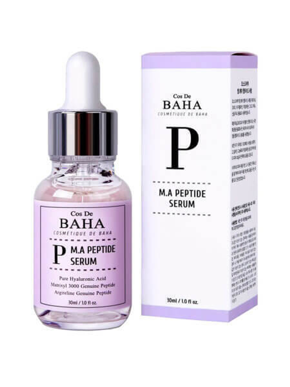 Сыворотка против морщин с пептидным комплексом Cos De Baha Peptide Serum