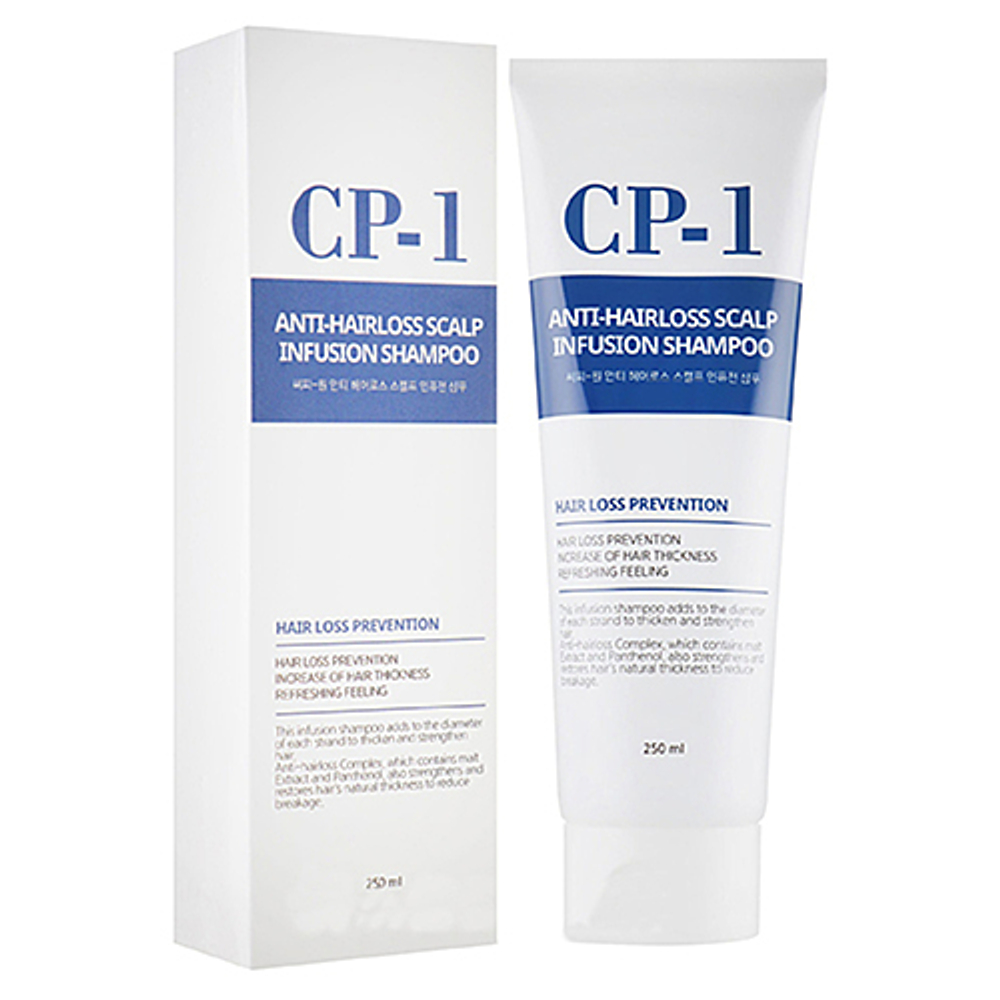 Esthetic House Шампунь против выпадения волос - CP-1 Anti-hair loss scalp infusion shampoo, 250мл
