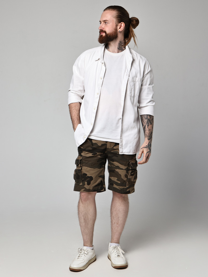 Шорты карго плотные Abercrombie & Fitch AB170